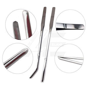 Pinzas para Alimentar Reptiles, Acuario, Acero Inoxidable Alemán, Pulido Manual, Mango Largo, Pinzas de Lujo para Alimentar Lagartos y Serpientes - Product Image 2