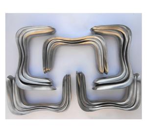 Source d'alimentation manuelle Sims Spéculum vaginal à double extrémité en acier non magnétique - Product Image 3