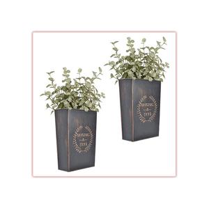 Maceta de Metal para decoración de pared de jardín de diseñador antiguo, fabricante de diseño personalizado, maceta de decoración de pared para hogar y jardín hecha a mano - Product Image 1