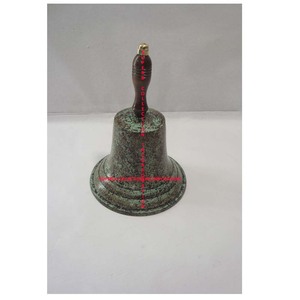 ระฆังมือทองเหลืองโบราณและโบราณ - Product Image 6