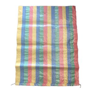 Nhiều Lớp Sọc Đầy Màu Sắc <span class=keywords><strong>PP</strong></span> Dệt Túi Mua Sắm Với Đấm Xử Lý - Product Image 6