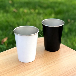 Gobelet de voyage empilé en acier inoxydable 350ml, verres à Shot, Stein pinte, métal, fête, Camping, chope à bière, <span class=keywords><strong>tasse</strong></span> à eau d'<span class=keywords><strong>escalade</strong></span> - Product Image 4