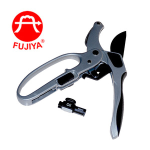 คีมตัดสแตนเลสสำหรับใช้ในสวนคีมตัดปลายแหลมพร้อมที่จับเหล็กสำหรับตัดแต่งกิ่งไม้เครื่องมือบายพาส - Product Image 4