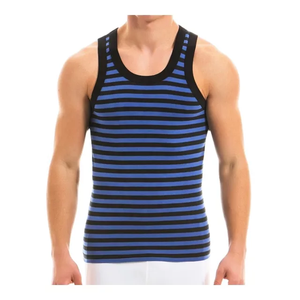 Camisetas sin mangas para hombre, chaleco de viaje de LICRA/poliéster, camiseta sin mangas con diseño de logotipo propio - Product Image 1