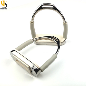 Estribos de Equitación de Acero Inoxidable Personalizables para Entrenamiento Profesional y Competición, Ligeros - Product Image 5