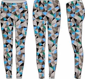 Nouvelle tendance fitness : leggings de yoga personnalisés pour femmes, 100 % polyester, imprimés par sublimation - Product Image 1
