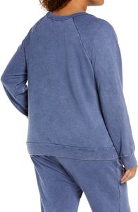 Custom Logo Winter Blank Fleece Streetwear Pullover Crewneck <b>Sweatshirt</b> for Women - Product Image 2