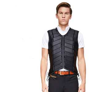 Chaleco de seguridad personalizado para montar a caballo, diseño personalizado, Color y diseño Unisex, venta al por mayor - Product Image 4