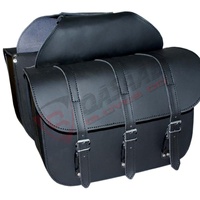 Moto Styles personnalisés Respirant Résistant à l'eau PU Cuir Moto Outil Sport-Touring Sac de Selle de Rangement-Pochette Roll-Bags