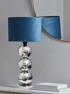 Steel <b>Ball</b> Table Lamps - Product Image 2