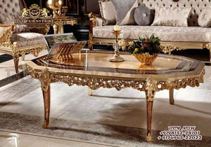 El mejor sofá de 8 plazas de estilo europeo de ultra lujo, juego de muebles de sala de estar de madera de teca con clase, sofá de lujo de 8 plazas con acabado dorado - Product Image 5