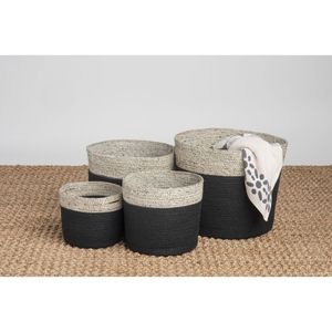 Handmade Woven Seagrass <b>Belly</b> <b>Basket</b> Indoor Large Seaweed Decorative Planter Garden Plant Pot - Product Image 6