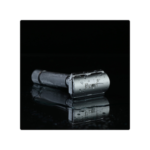 Rasoir de sécurité double tranchant réglable en acier inoxydable perlé pour homme avec manche en laiton pour le visage et le corps - Product Image 1