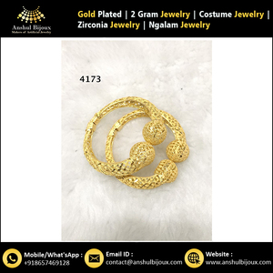 การออกแบบที่ดีที่สุดทองชุบแอฟริกันกำไลสไตล์เครื่องประดับ - Product Image 2