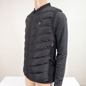 Chaleco y chaleco de autocalentamiento USB de 5V personalizado para hombres y mujeres de alta calidad con material elástico y diseño de perilla de ajuste - Product Image 6