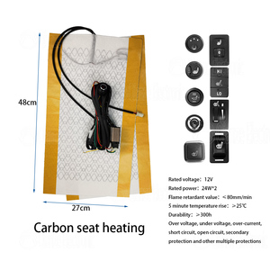 2025 Chinesischer Hersteller Aftermarket/Beheizte Sitze beheizte Ledersitze Carbon Fiber Heater - Product Image 5
