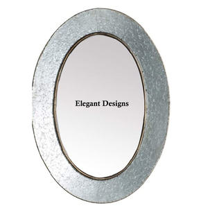 Miroir mural moderne fait à la main en or de taille personnalisée miroir en métal décoratif pour la maison contemporaine antique chambre à coucher salle de bain verre vente en gros - Product Image 4