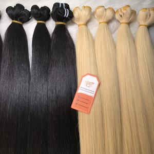 Extensiones de cabello de trama de lujo superior, superventas, cabello virgen 100% crudo vietnamita, cabello virgen súper dibujado Doble - Product Image 2