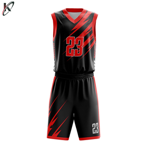Uniforme de baloncesto de entrenamiento universitario, diseño personalizado, Jerseys de competición sublimados de colores, conjunto de uniforme - Product Image 2