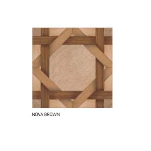 สีเทาอ่อน ดีไซน์สีขาว กระเบื้องปูพื้นพอร์ซเลนขัดเงาเซรามิก 40x40ซม - Product Image 4