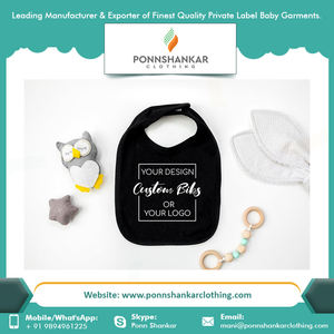 Bavoirs en coton pour bébé, nouveauté, vente en gros - Product Image 2