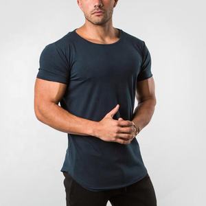 Offre Spéciale 96% coton 4% spandex à manches courtes T-shirt/personnalisé Imprimé Homme Muscle Fit Gym T-shirt - Product Image 1