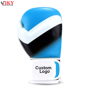 Guantes de boxeo de entrenamiento de lucha OEM con logotipo personalizado profesional de cuero real - Product Image 5