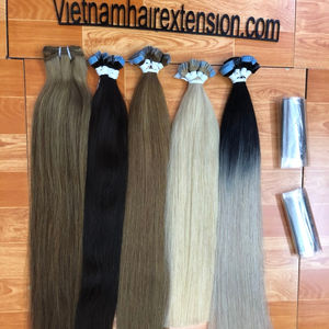 Extensions de cheveux à clipser de haute qualité, cheveux humains vierges Remy, origine Vietnam, 100g - Product Image 1