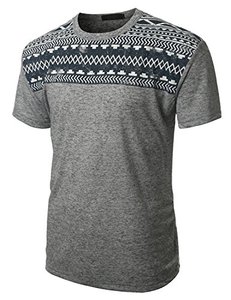 T-shirt pour hommes, Design personnalisé par Sublimation numérique imprimé en 3D, - Product Image 1