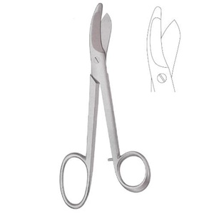 Phẫu thuật của cơ sở thạch cao cắt Saw bỏng thạch cao cắt phẫu thuật kéo đánh giá cao chất lượng dụng cụ chỉnh hình - Product Image 3