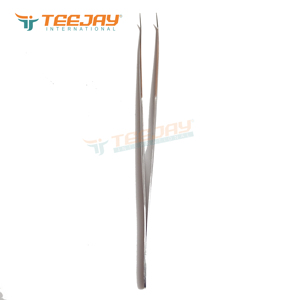 Offre Spéciale 14 cm 45 degrés Volume Et d'isolement Pince À Épiler Argent Fini Bien Conçu Meilleure Pointe Pour Extensions de Cils de Volume - Product Image 6