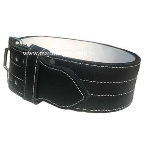 Double Prong Full Grain Cowhide Leather Power Belts - Product Image 4