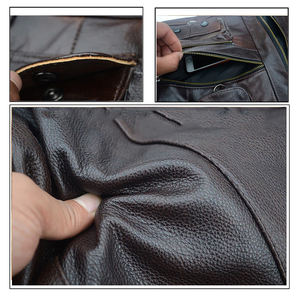 Best Selling Men PU Leather in Different Style for Men Solid Color for Men Leather <b>Vest</b> - Product Image 6