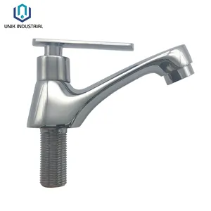 2023 torneira China supplier Single hole basin pillar cock/zinc material home decoration faucet Automatic