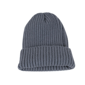 Beanies-gorros de Color sólido, estilo Oem, moda personalizada, 100% acrílico, vida diaria - Product Image 4
