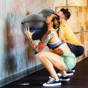 Bulk Quantity Cheap Rate Wholesale Fitness 35CM Balls Multifunction Ball Yoga Workouts Balance Training Soft Grip Medicine Ball - Product Image 5