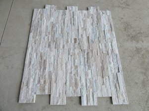 <span class=keywords><strong>Pierre</strong></span> de Culture en Marbre Naturel Avec Grain de Bois Blanc Doré - Product Image 4