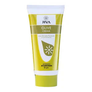 Jiva Ayurvedaオリーブクリーム-健康的な肌と柔らかい肌を提供します、バルクアーユルヴェーダクリームサプライヤーインド。