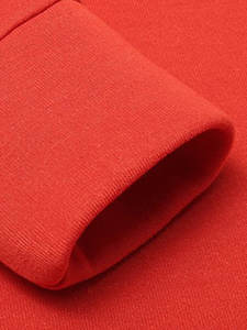 Pull-over personnalisé de haute qualité, sweat-shirt à capuche zippé pour hommes femmes, couleur pure, respirant et chaud pour la saison hivernale, logo avant - Product Image 4