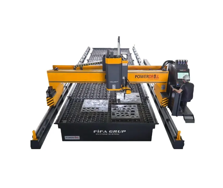 البلازما Cnc الحفر وماكينة قطع APL-D 30/80