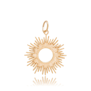 Bijoux fins à la main en argent Sterling 925, nouveau Design de soleil tendance, breloque, vente en gros - Product Image 2