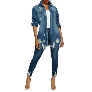 Women Denim Jacket Custom Outdoor Denim Jacket With High Quality - Product Image 1