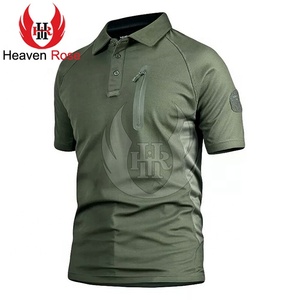 เสื้อโปโลเข้ารูปแห้งสำหรับล่าสัตว์,เสื้อโปโลกระเป๋าด้านหน้าระบายอากาศได้ดี - Product Image 2