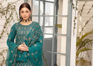Trajes elegantes Salwar Kameez de verano y fiesta de algodón para mujer para adultos - Product Image 2