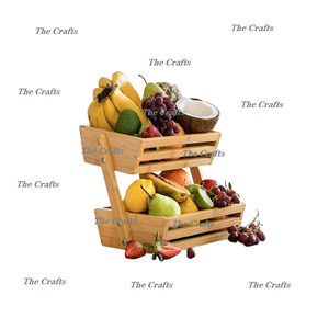 Cesta de frutas y verduras de madera de calidad superior para la cesta de decoración de la Mesa del hogar a precios razonables - Product Image 1