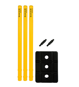 Tocones de grillo de plástico con logotipo personalizado OEM para entrenamiento Durable 3 tocones 2 fianzas 1 Base - Product Image 1