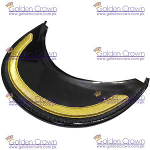 Casquette de pointe en barre d'or brodée à la main sur mesure de haute qualité - Product Image 3