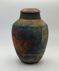 Urne funéraire à finition antique Plusieurs couleurs pour cendres humaines - Product Image 4