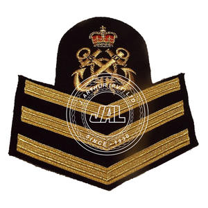 Insignes de chevron uniformes de haute qualité pour uniformes patchs brodés et chevron décoratif - Product Image 2