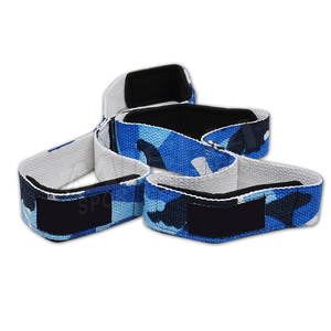 Correas de Levantamiento de Pesas Ajustables de Neopreno y Algodón Profesional de Primera Calidad con Opciones Personalizables para Uso Unisex - Product Image 2